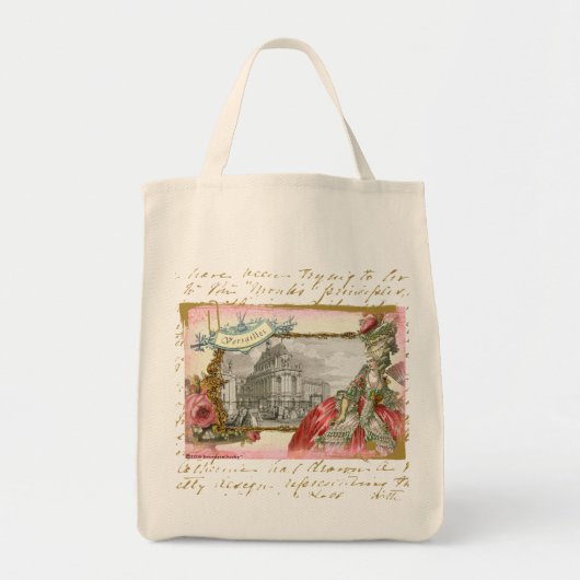 Versailles Marie Antoinette Bag Tote Bag (Voorkant)