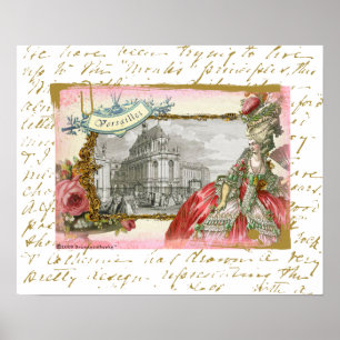 Versailles Marie Antoinette Poster Print