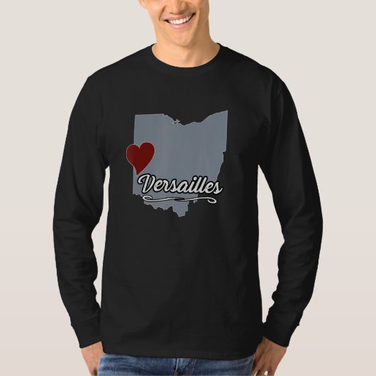 Versailles  Ohio OH City State USA  Cute Souvenir T-shirt (Voorkant)