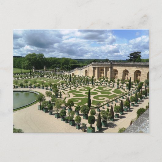 Versailles Orangerie France Gardens Briefkaart (Voorkant)