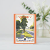 Versailles Palace Castle Paris Reizen Briefkaart (Staand voorkant)