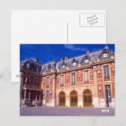 Versailles Palace/Chateau Briefkaart (Voorkant / Achterkant)