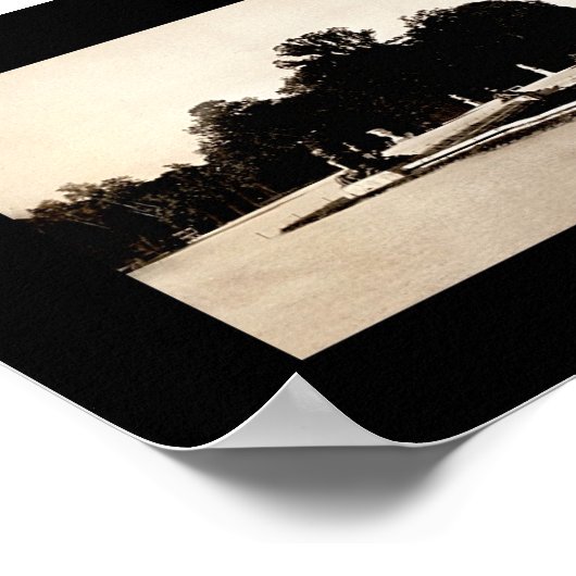 Versailles Palace Foto 1908 Poster (Hoek)