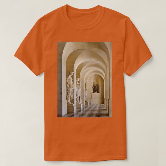 Versailles Palace Galerie Basse Statues T-shirt (Design voorkant)