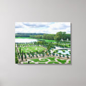 Versailles Palace Gardens uitzicht canvas print (Voorkant)