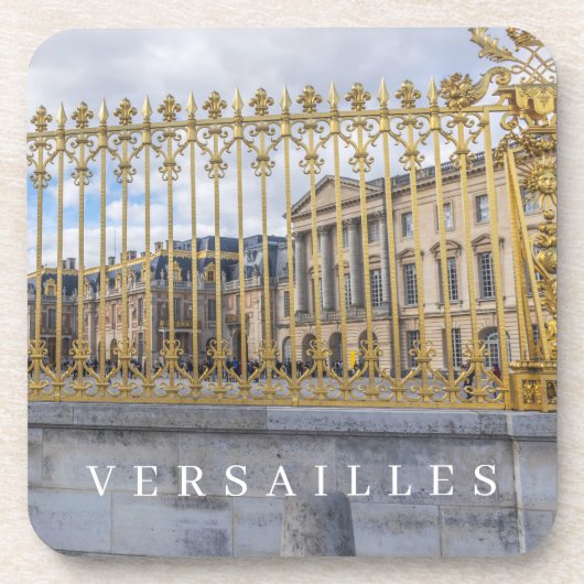 Versailles Palace leuningen uitzicht onderzetters (Voorkant)