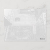  Versailles Palace Louis XV Bed Briefkaart (Achterkant)