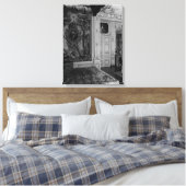  Versailles Palace Louis XV Bed Canvas Afdruk (Insitu (Slaapkamer))