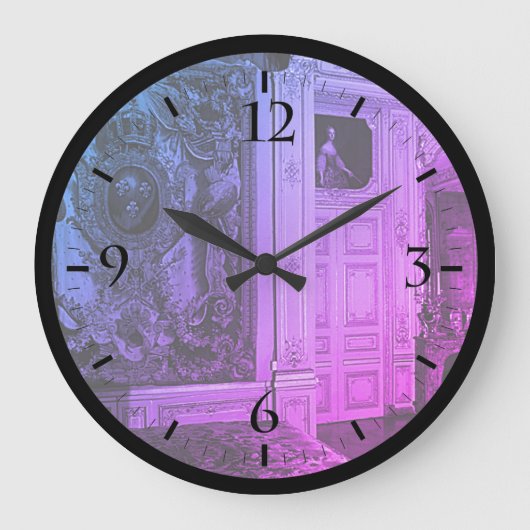 Versailles Palace Louis XV Bed kamer Lar Grote Klok (Voorkant)