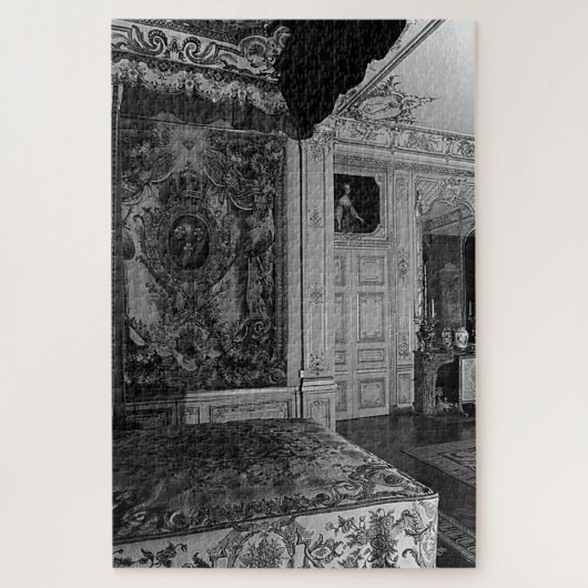  Versailles Palace Louis XV Bed Legpuzzel (Verticaal)