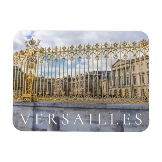 Versailles Palace spoorstaaft met fridge magnet Magneet (Horizontaal)