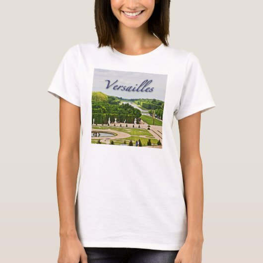 Versailles Palace-tuinen T-shirt (Voorkant)