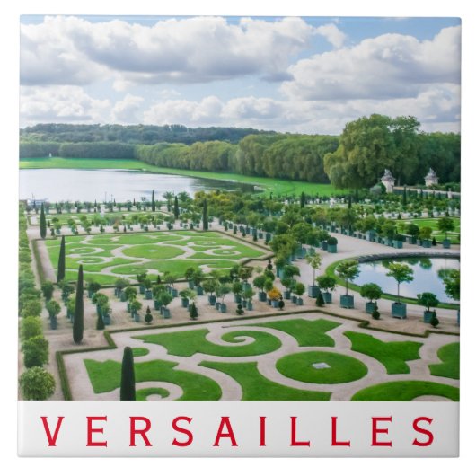 Versailles Palace Tuinkeramische tegel Tegeltje (Voorkant)