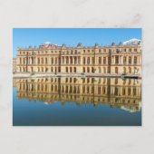 Versailles paleis en reflectie in een vijver briefkaart (Voorkant)