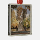 Versailles Park in het najaar (door Konstantin Som Metalen Ornament (Rechts)