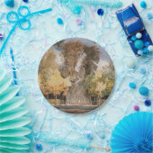 Versailles Park in het najaar (door Konstantin Som Papieren Bordje (Feest)