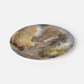 Versailles Park in het najaar (door Konstantin Som Papieren Bordje (Gekanteld)