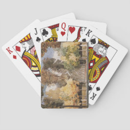 Versailles Park in het najaar (door Konstantin Som Pokerkaarten