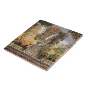 Versailles Park in het najaar (door Konstantin Som Tegeltje (Zijkant)