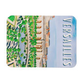 Versailles Photo Vintage Magneet (Horizontaal)