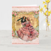 Versailles Romantische dans Kaart (Gele Bloem)
