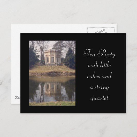 Versailles Tea House Briefkaart (Voorkant / Achterkant)
