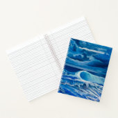 Versatile Blue Water Art Notebook Notitieboek (Binnen)