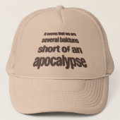 Verscheidene Baktuns Kort van een Apocalyps Trucker Pet (Voorkant)