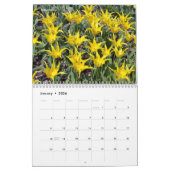 Verscheidene bloemen 12-maandenkalender kalender (Jan 2026)