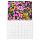 Verscheidene bloemen 12-maandenkalender kalender (Jan 2026)