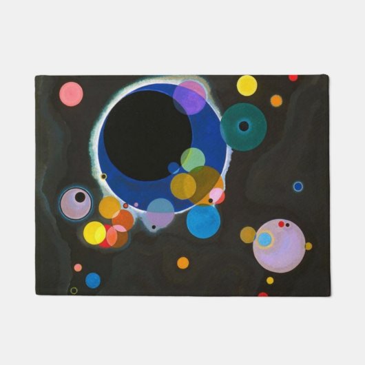 Verscheidene Circles Wassily Kandinsky Deurmat (Voorkant)