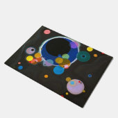 Verscheidene Circles Wassily Kandinsky Deurmat (Schuin)