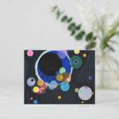 Verscheidene cirkels briefkaart (Staand voorkant)