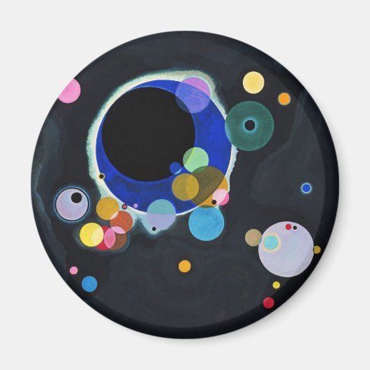 Verscheidene cirkels magneet (Voorkant)