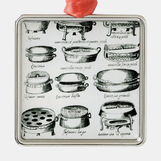 Verscheidene koelschepen, 1570 metalen ornament (Voorkant)