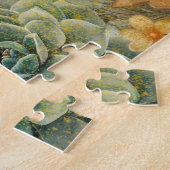 Verscheidenheid aan succulenten legpuzzel (Zijkant)