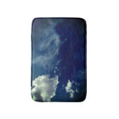 Verscherpte wolken badmat (Voorkant Verticaal)