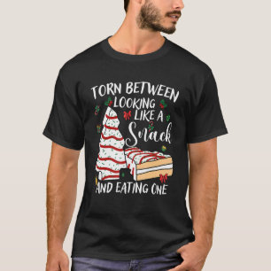 Verscheurd tussen eruit zien als een snack of er e t-shirt