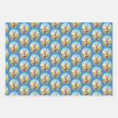 Verschiedene Osterhausen -  Inpakpapier Vel (Voorkant 3)