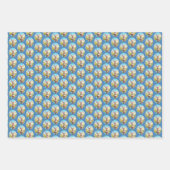 Verschiedene Osterhausen -  Inpakpapier Vel (Voorkant 2)