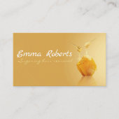 Verschijnende haarverwijdering visitekaartje (Voorkant)