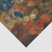 Verschijning door Odilon Redon Tissuepapier (Detail)