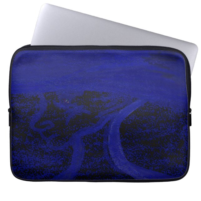 Verschijning in de Zee Laptop Sleeve (Voorkant)