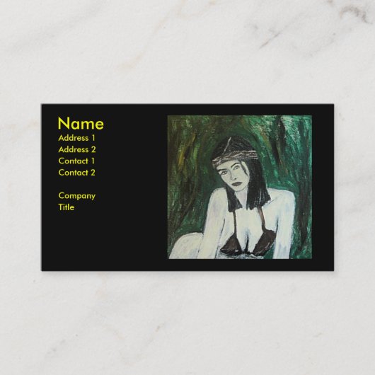 VERSCHIJNSEL FENOMEN PASSIE VISITEKAARTJE (Voorkant)