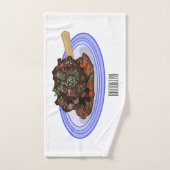 Verschijnte afbeelding van de cartoon van de bad handdoek (Handdoek)