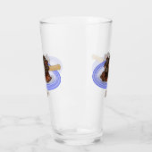 Verschijnte afbeelding van de cartoon van de glas (Links)