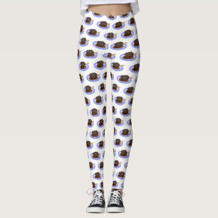 Verschijnte afbeelding van de cartoon van de leggings