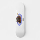 Verschijnte afbeelding van de cartoon van de  persoonlijk skateboard (Voorkant)