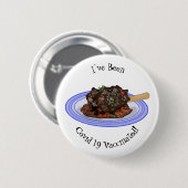 Verschijnte afbeelding van de cartoon van de ronde button 5,7 cm (Voorkant /achterkant)