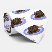 Verschijnte afbeelding van de cartoon van de stropdas (Opgerold)